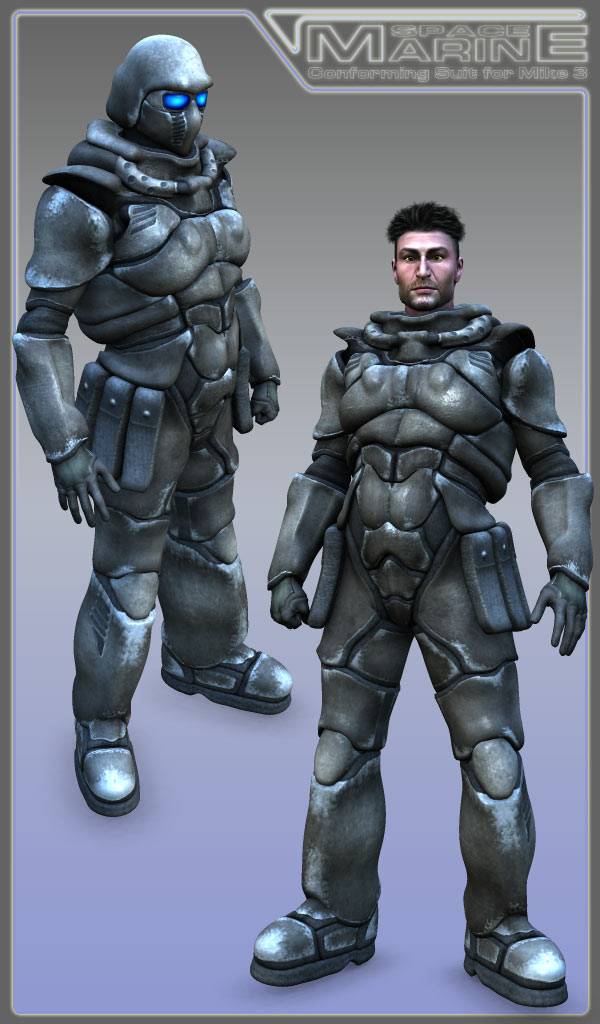 Iceborne Space Armor: Space Marine Armor For M3.