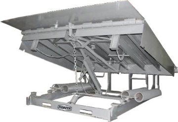 P2000 mechanical pit leveler offers higher capacities and additional features over the standard model C