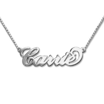 small sterling silver child's Name Necklace
