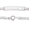 sterling silver Girl's ID Bracelet
