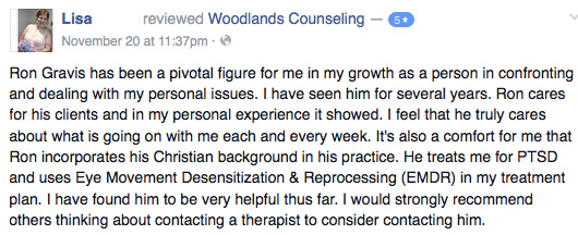woodlands counseling review