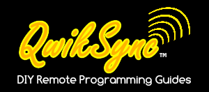 QwikSync Remote Programming Instructions