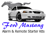 DIY Remote Starter and Alarm Kits for Ford Mustangs