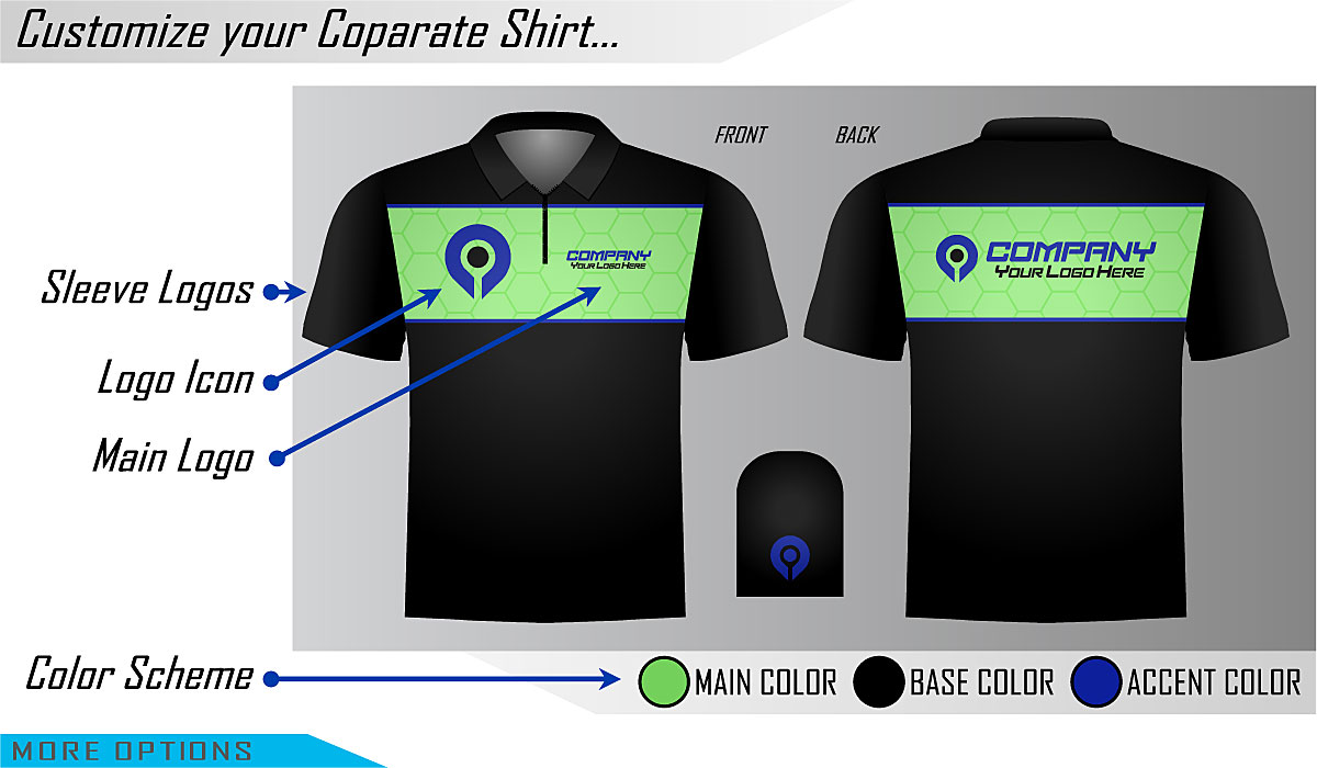 Dest Crew Shirts - Custom Crew Wear & Displays - Company Shirt 154 ...