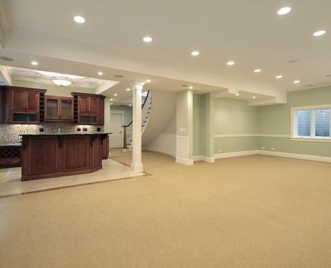 Basement kitchen add plus full basement remodel spokane