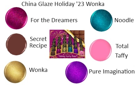    China Glaze WONKA - Holiday  '23     