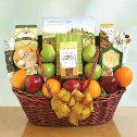 Deluxe Fruit and Gourmet Basket 