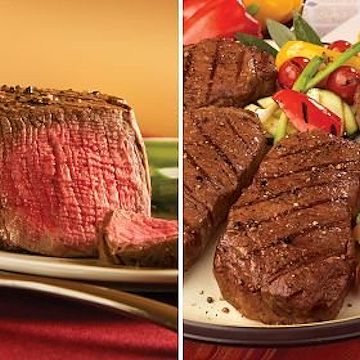 Buy a filet & strip steak combo
