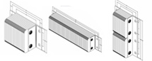 Laminated dock bumpers are the most common type of dock bumper due to their durability and high impact absorption.