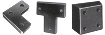 Molded T shaped L shaped and squared Dock Bumpers are perfect for levelers and open docks with light traffic.
