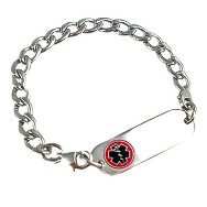 Stainless Curb Link Medical ID Bracelets