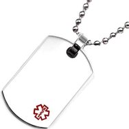 Surgical Stainless Dog Tag ID