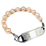 Pearl Medical Bracelet Jewelry