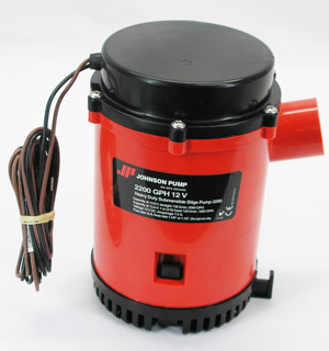 Johnson 2200 GPH 12 volt Pump