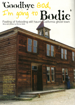 Bodie State Historic Park article