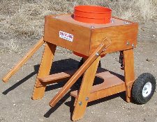Earthquake Vibrating Classifier with Wheel Kit
