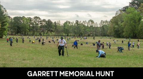 Garrett Memorial Metal Detecting Hunt 2023
