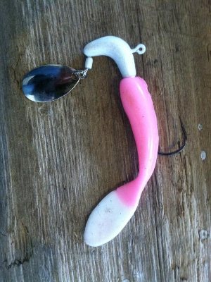 Steelhead Jigs and other Fishing Tackle - PINK WORMS