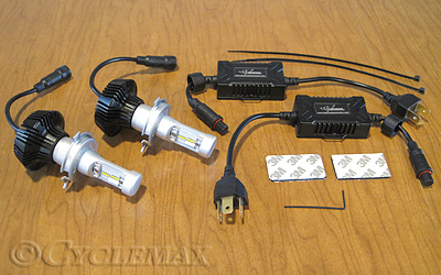 Dual H4 LED Headlight Bulb Kit (EC01054)