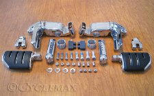 Ergo III Cruise Mounts with Trident Dually Pegs