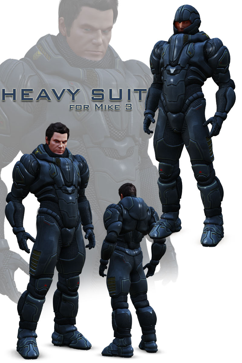 Xurge 3D Corporation - Heavy Suit for Mike 3