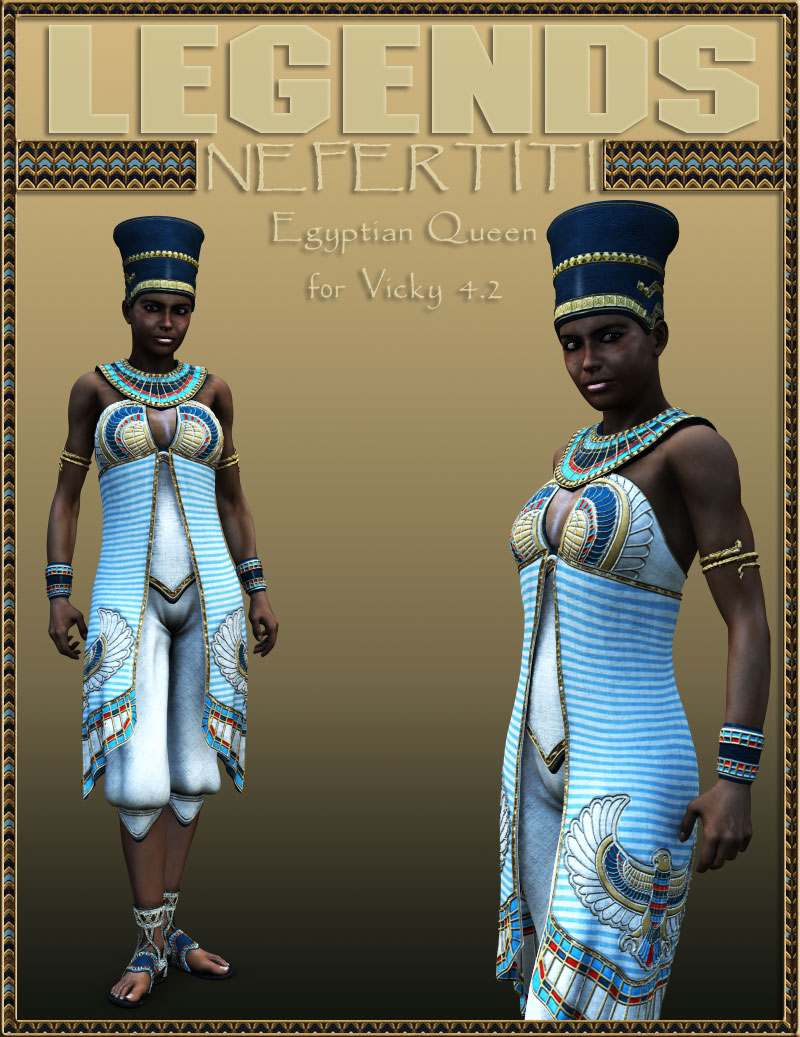Xurge 3d Corporation Legends Nefertiti For V4 2