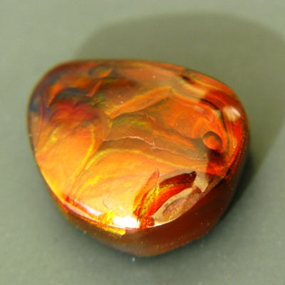 untreated red brown orange agate from Mexico