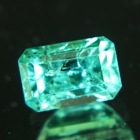 paraiba-type tourmaline in emerald cut