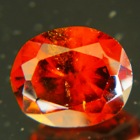 hessonite without treatments and IGI report 3 carats