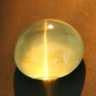 etheral Apatite's Cat's Eye clean as a ray of sun