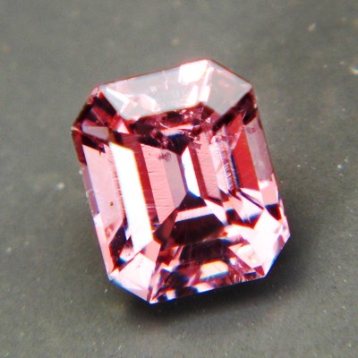 emerald pink brown spinel from Burma, unheated and natural, no window, IGI report