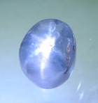 flawed blue star sapphire