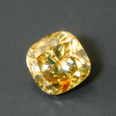 cushion ideal cut brilliant orange diamonds without artificially coloring 53 points