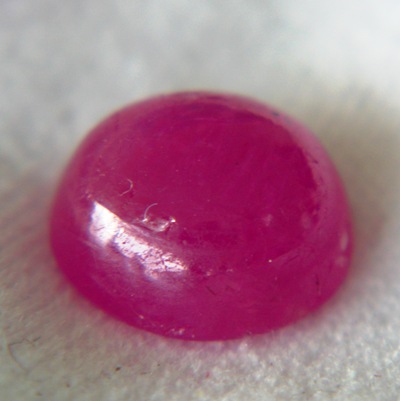 untreated pink-red unheated ruby from africa