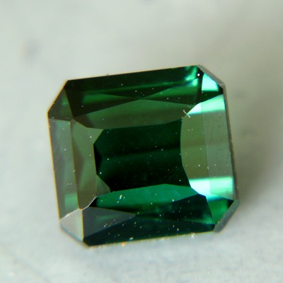 teal tourmaline from kashmir free of treatments, cubic shaped