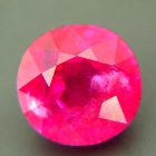 round unheated ruby over 3 carat 