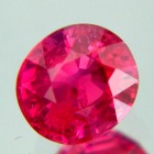 ruby from Ceylon untreated and roundish