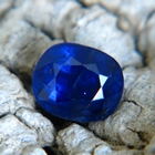 Silky kashmir blue African sapphire
