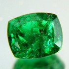 vivid green emerald round six mm