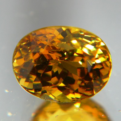 mali garnet over three carat clean and sparkly