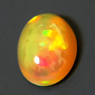 untreated all colored orange based welo fire opal 