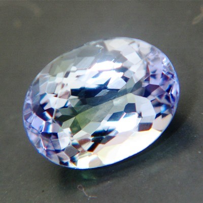 oval unheated petrol colored tanzanite natural for bespoke jewelry
