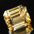 citrine inclusions or treatments in emerald cut and IGI report 