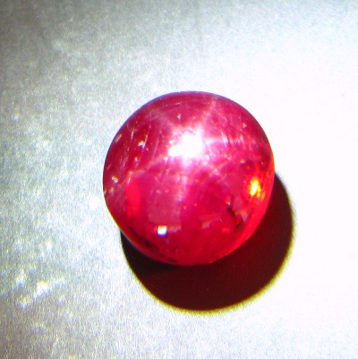 Bordeaux red Indian Star Ruby 