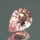 Peach pink Ceylon sapphire