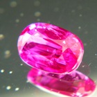 untreated Neon pink-red ruby 1.5 carat