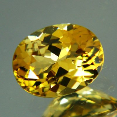 Olive yellow sparkly Mozambique Tourmaline 
