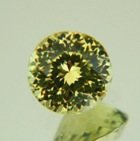 round green yellow Ceylon Chrysoberyl