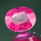 oval bargain padparadscha certified and unheated 