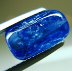 natural unheated marine blue sapphire pill shape